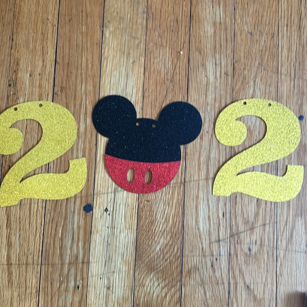 Mickey Mouse, 2 nd. Birthday party, Micky Mouse banner,plates & napkins